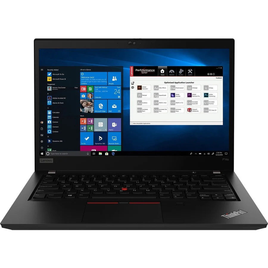 Station de travail mobile Lenovo ThinkPad P14s Gen 2 21A0001HCA 14" - Full HD - 1920 x 1080 - AMD Ryzen 5 PRO 5650U Hexa-core (6 Core) 2.30 GHz - 32 Go RAM - 1 To SSD - Noir 21A0001HCA