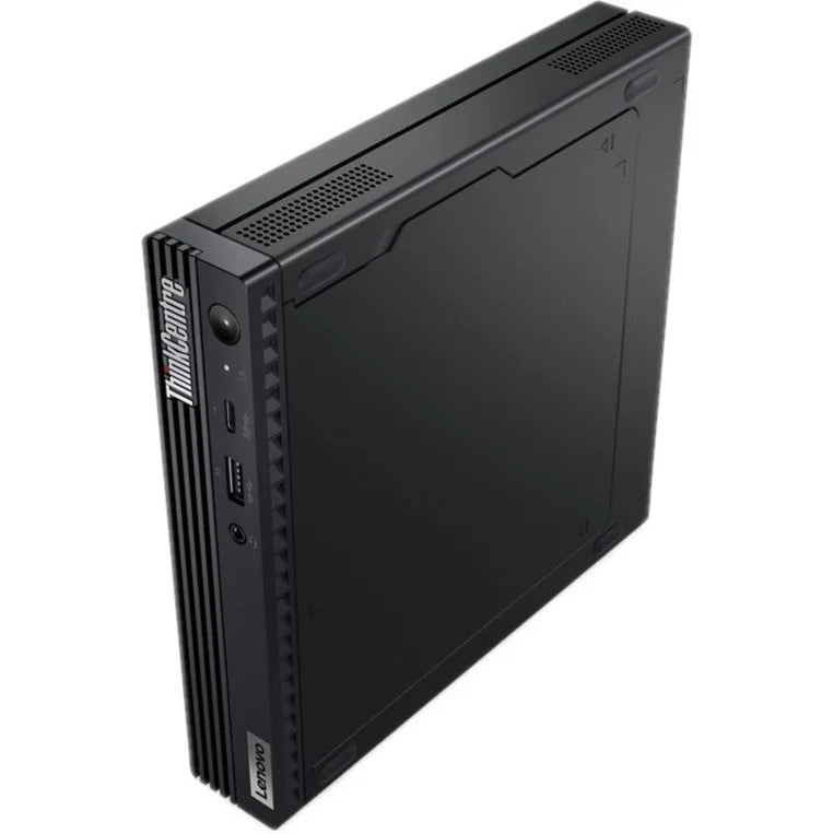 Ordinateur de bureau Lenovo ThinkCentre M60e 11LV004TCA - Intel Core i5 10e génération i5-1035G1 Quad-core (4 cœurs) 1 GHz - 8 Go de RAM DDR4 SDRAM - SSD M.2 PCI Express 256 Go - Minuscule - Noir 11LV004TCA