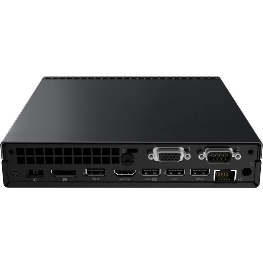 Ordinateur de bureau Lenovo ThinkCentre M60e 11LV004TCA - Intel Core i5 10e génération i5-1035G1 Quad-core (4 cœurs) 1 GHz - 8 Go de RAM DDR4 SDRAM - SSD M.2 PCI Express 256 Go - Minuscule - Noir 11LV004TCA