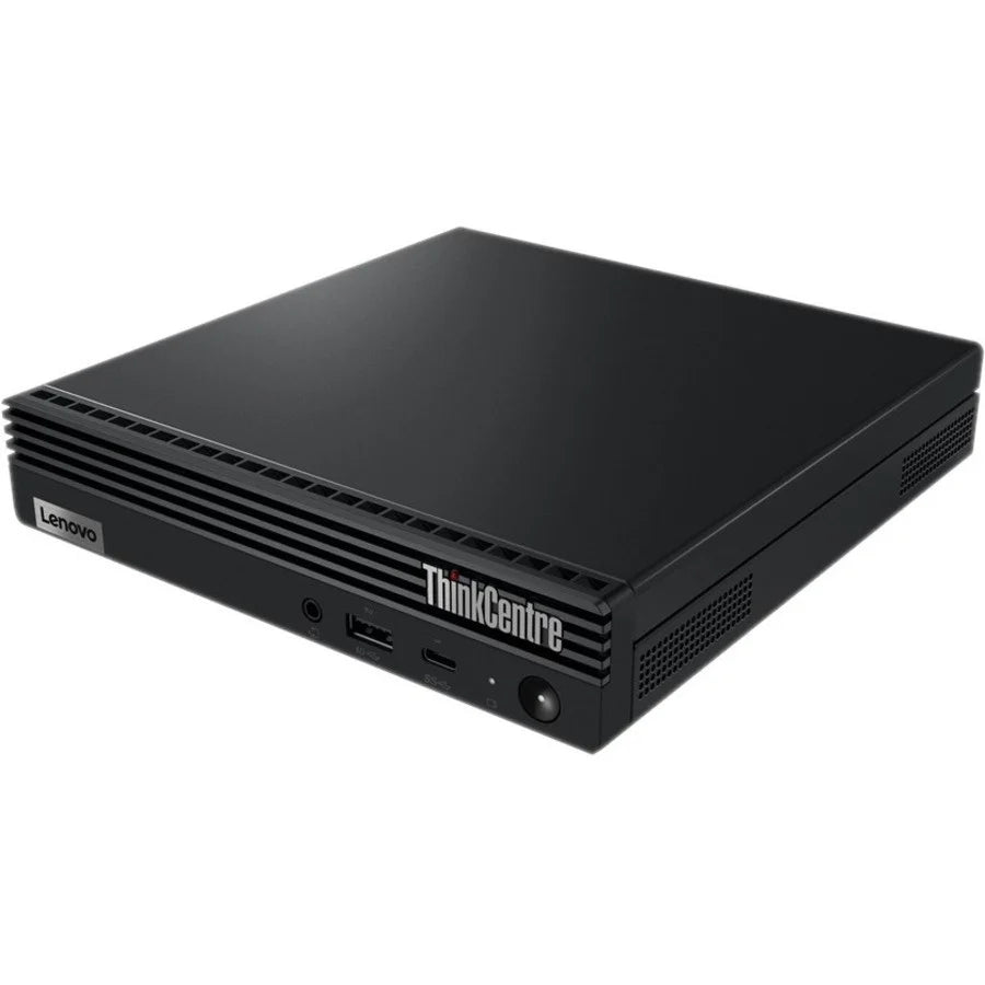 Ordinateur de bureau Lenovo ThinkCentre M60e 11LV004TCA - Intel Core i5 10e génération i5-1035G1 Quad-core (4 cœurs) 1 GHz - 8 Go de RAM DDR4 SDRAM - SSD M.2 PCI Express 256 Go - Minuscule - Noir 11LV004TCA