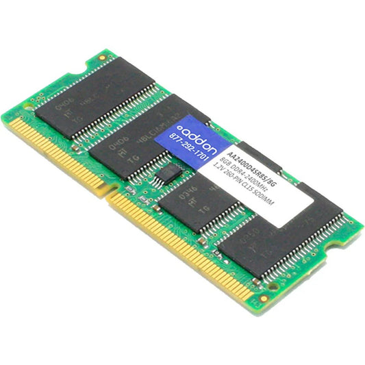 Module de mémoire DDR4 SDRAM AddOn 8 Go AA2400D4SR8S/8G