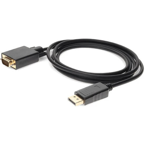 Câble adaptateur DisplayPort vers VGA AddOn 6 pieds (1,8 m) - Mâle vers mâle DISPLAYPORT2VGA6F