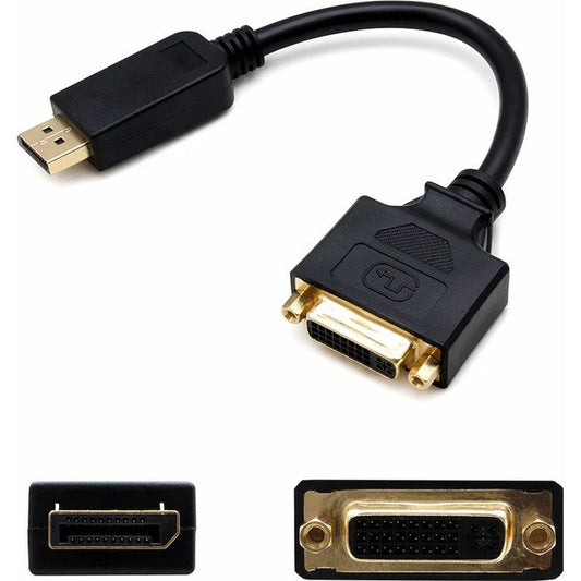 Câble adaptateur actif AddOn Displayport vers DVI - Mâle vers femelle DP2DVIA