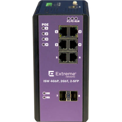 Extreme Networks ISW 4GBP, 2GBT, 2-SFP Ethernet Switch 16803