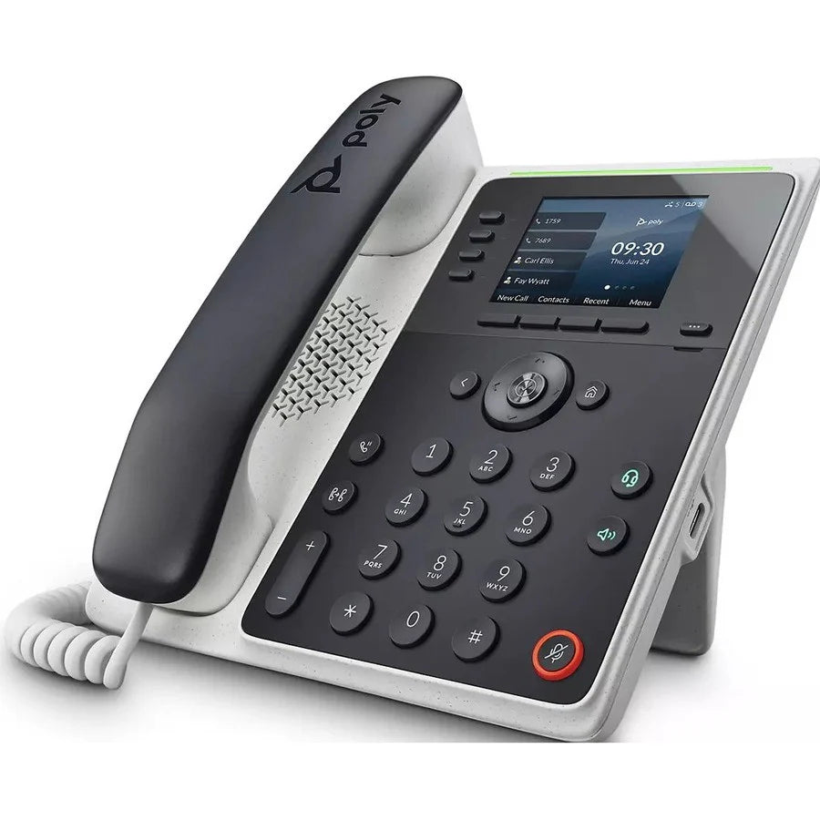 Téléphone IP Poly Edge E100 - Filaire - Filaire - NFC - Bureau, montage mural - Conforme TAA 2200-86980-025