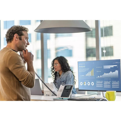 Téléphone IP Poly Edge E100 - Filaire - Filaire - NFC - Bureau, montage mural - Conforme TAA 2200-86980-025