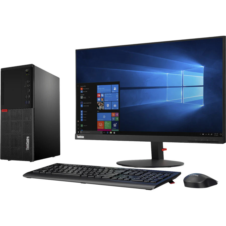 Ordinateur de bureau Lenovo ThinkCentre M720t 10SQ001JUS - Intel Core i5 8e génération i5-8400 2,80 GHz - 8 Go RAM DDR4 SDRAM - 512 Go SSD - Tour 10SQ001JUS