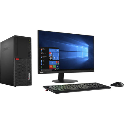 Ordinateur de bureau Lenovo ThinkCentre M720t 10SQ000XCA - Intel Core i3 8e génération i3-8100 3,60 GHz - 8 Go RAM DDR4 SDRAM - 256 Go SSD - Tour 10SQ000XCA