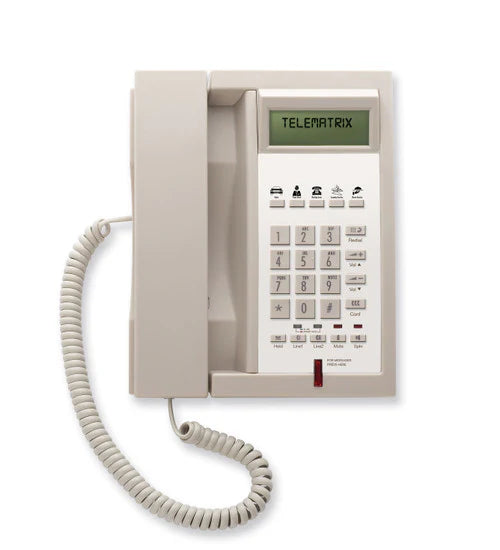 Téléphone SIP à ligne unique Telematrix 3302IP-MWD5 pour chambre d'amis Ash