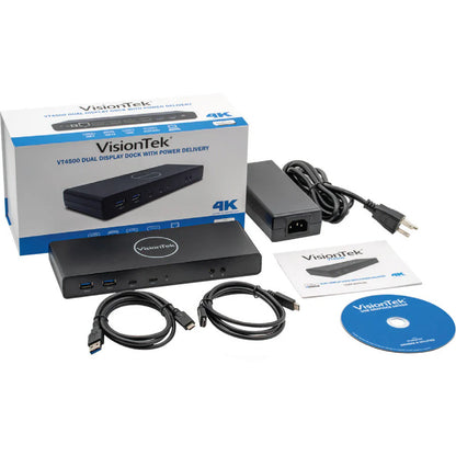 Station d'accueil VisionTek Dual 4K USB PD 901250