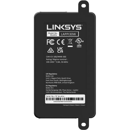 Injecteur Gigabit PoE+ haute puissance Linksys LAPPI30W
