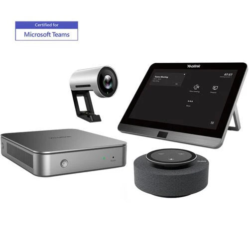 Système de salles Microsoft Teams natif Yealink MVC320 pour les petites salles et les salles de réunion