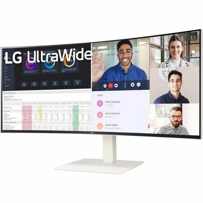 Moniteur LCD incurvé LG Ultrawide 38WR85QC-W de 38 pouces WQHD - 21:9 - Blanc 38WR85QC-W