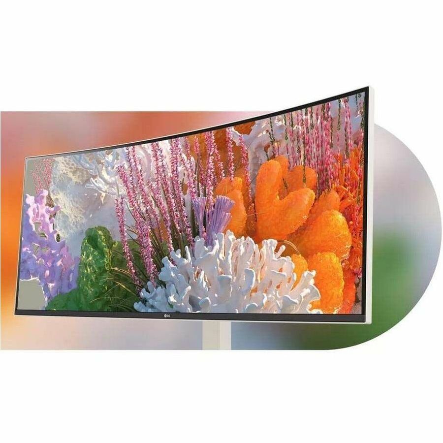 Moniteur LCD incurvé LG Ultrawide 38WR85QC-W de 38 pouces WQHD - 21:9 - Blanc 38WR85QC-W
