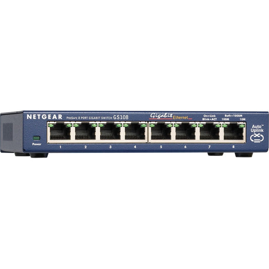 Commutateur Ethernet Netgear ProSafe GS108 GS108-400NAS