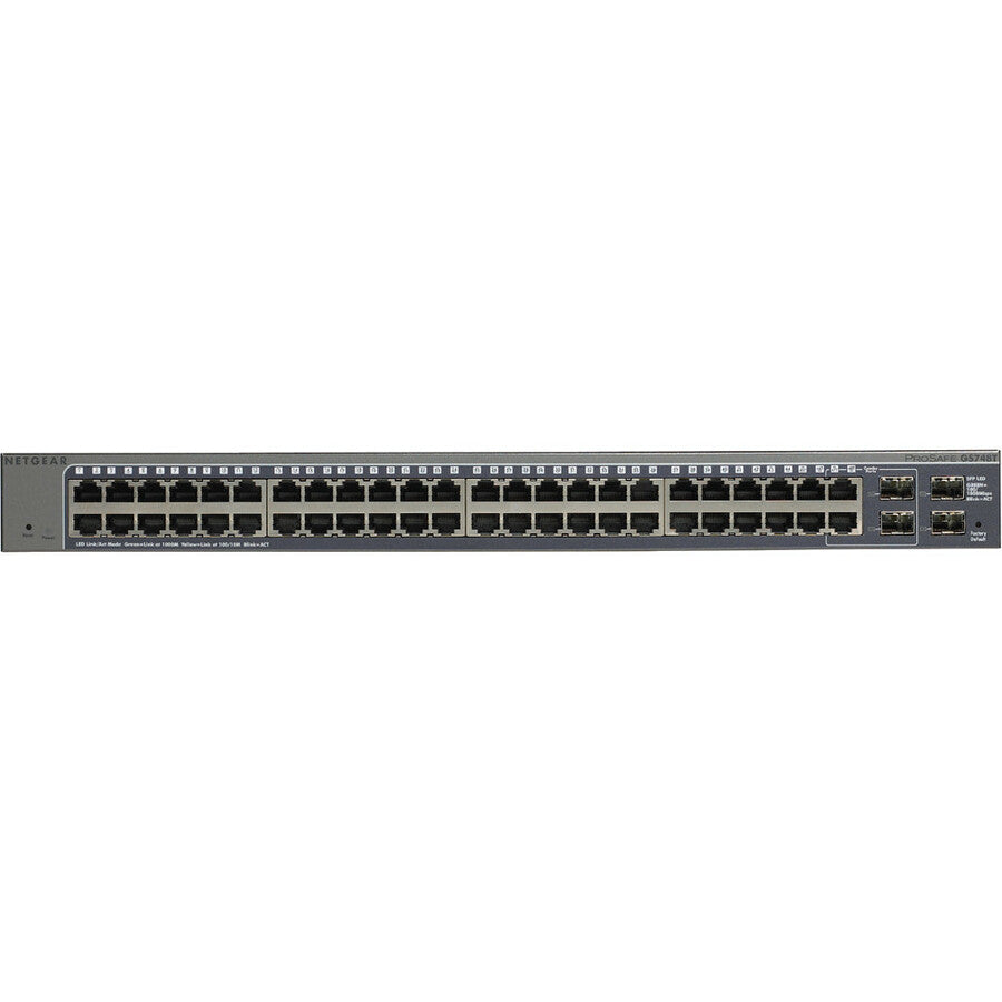 Commutateur intelligent Gigabit 48 ports NETGEAR, GS748Tv5 GS748T-500NAS