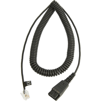 Adaptateur de câble audio spiralé pour téléphone Jabra 8800-01-19 8800-01-19