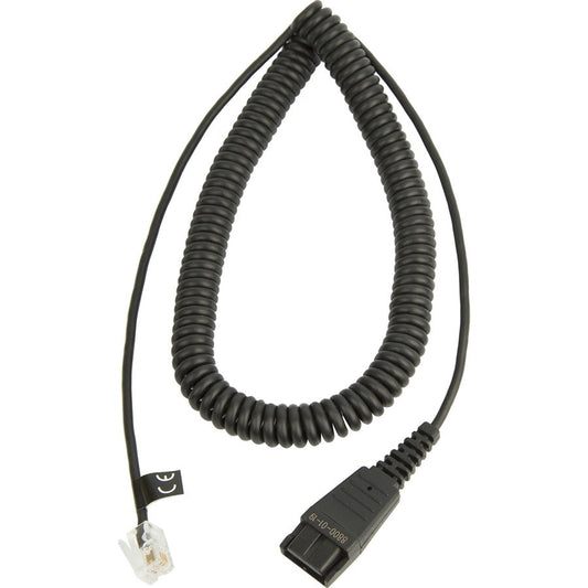 Adaptateur de câble audio spiralé pour téléphone Jabra 8800-01-19 8800-01-19