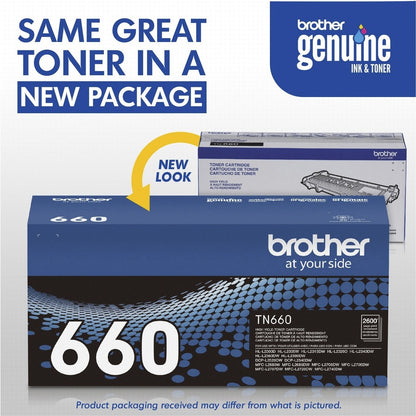 Cartouche de toner d'origine Brother TN660 TN660