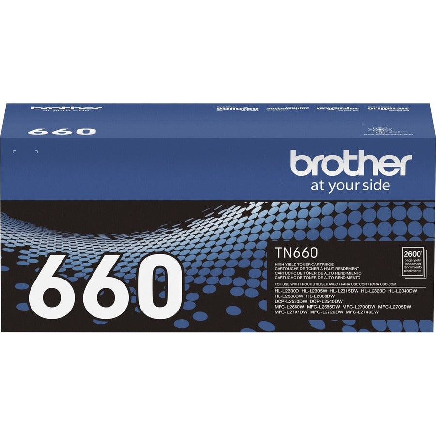 Cartouche de toner d'origine Brother TN660 TN660
