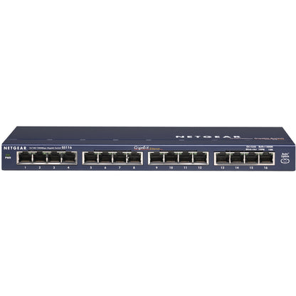 Commutateur Ethernet Gigabit 16 ports Netgear ProSafe GS116 GS116NA