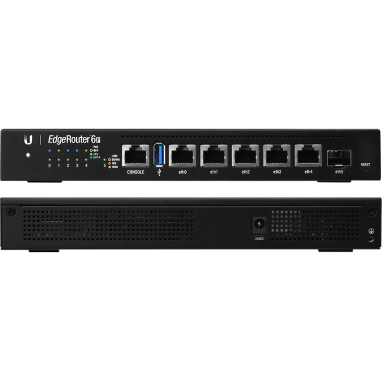 Routeurs Gigabit Ubiquiti avec SFP ER-6P