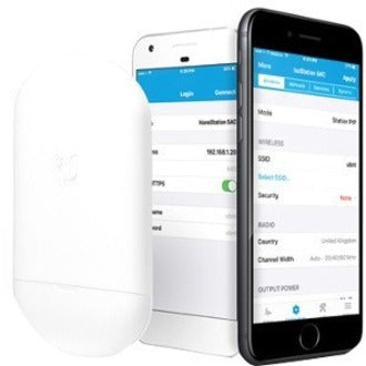 Point d'accès sans fil Ubiquiti NanoStation AC Loco Loco5AC IEEE 802.11ac 450 Mbit/s LOCO5AC