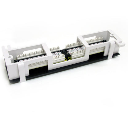 Panneau de brassage mural 12 ports 1U Cat 6 110 StarTech.com C6PANL4512