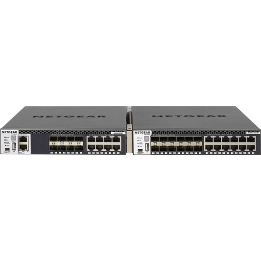 Commutateur géré empilable Netgear M4300 avec 16x10G dont 8x10GBASE-T et 8xSFP+ Layer 3 XSM4316S-100NES