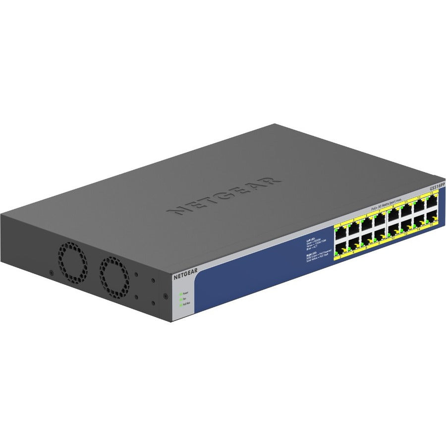 Commutateur Ethernet Netgear GS516PP GS516PP-100NAS