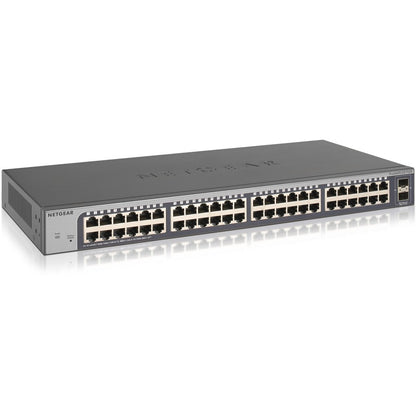 Commutateur Gigabit Smart Managed Plus Netgear 48 ports avec 2 ports SFP (GS750E) GS750E-100NAS