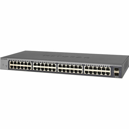 Commutateur Gigabit Smart Managed Plus Netgear 48 ports avec 2 ports SFP (GS750E) GS750E-100NAS