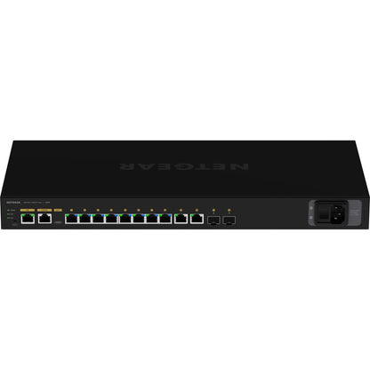 Commutateur géré Netgear AV Line M4250-10G2F-PoE+ 8x1G PoE+ 125 W 2x1G et 2xSFP (GSM4212P) GSM4212P-100NAS