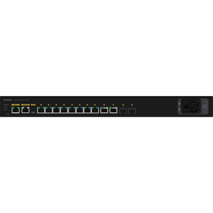Commutateur géré Netgear AV Line M4250-10G2F-PoE+ 8x1G PoE+ 125 W 2x1G et 2xSFP (GSM4212P) GSM4212P-100NAS