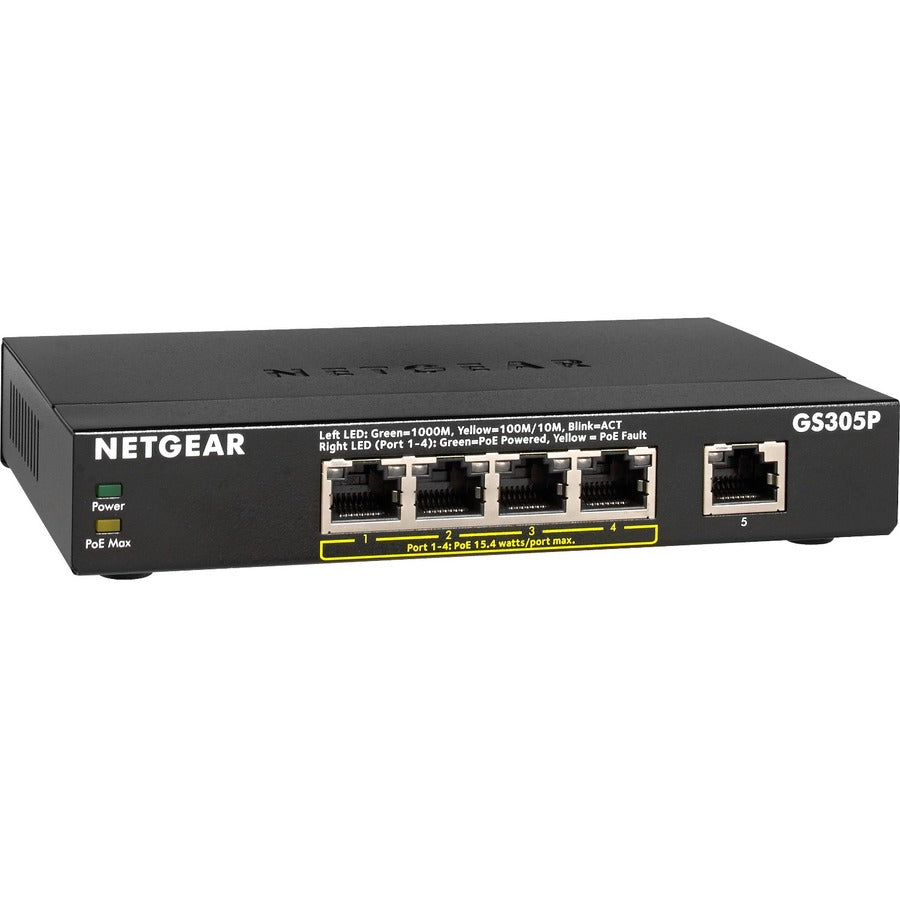 Commutateur Ethernet Netgear 300 GS305P GS305P-200NAS