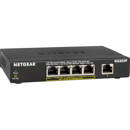 Commutateur Ethernet Netgear 300 GS305P GS305P-200NAS