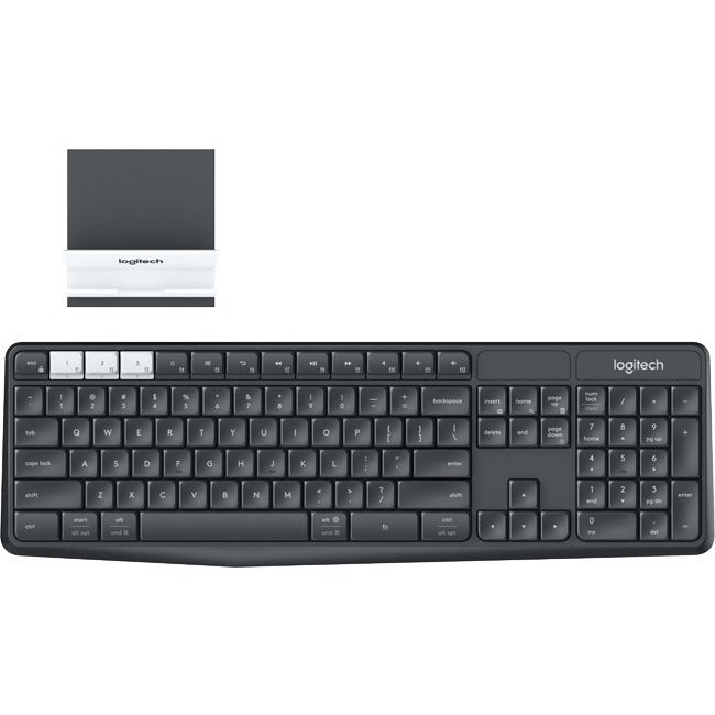 Clavier sans fil et support pour appareils multiples Logitech K375s 920-008165