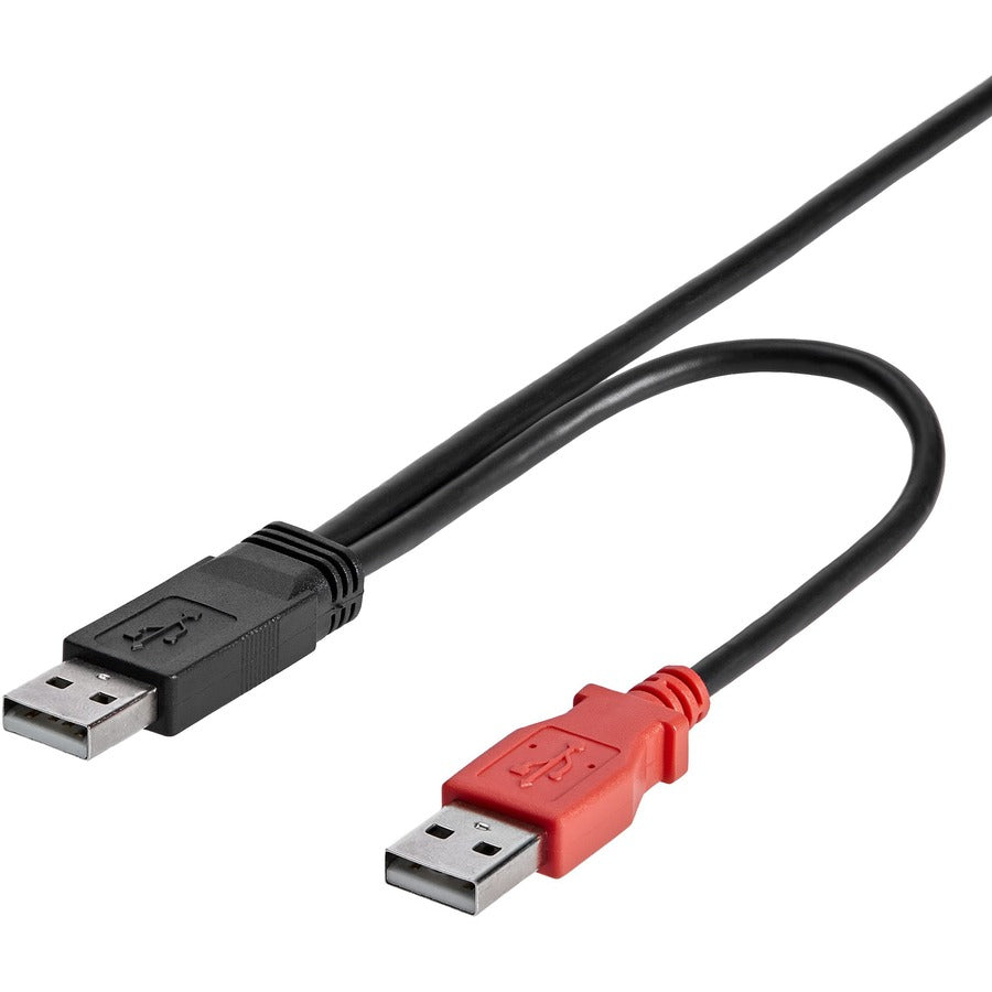 Câble USB en Y de 0,9 m pour disque dur externe StarTech.com - Double USB A vers Micro B USB2HAUBY3