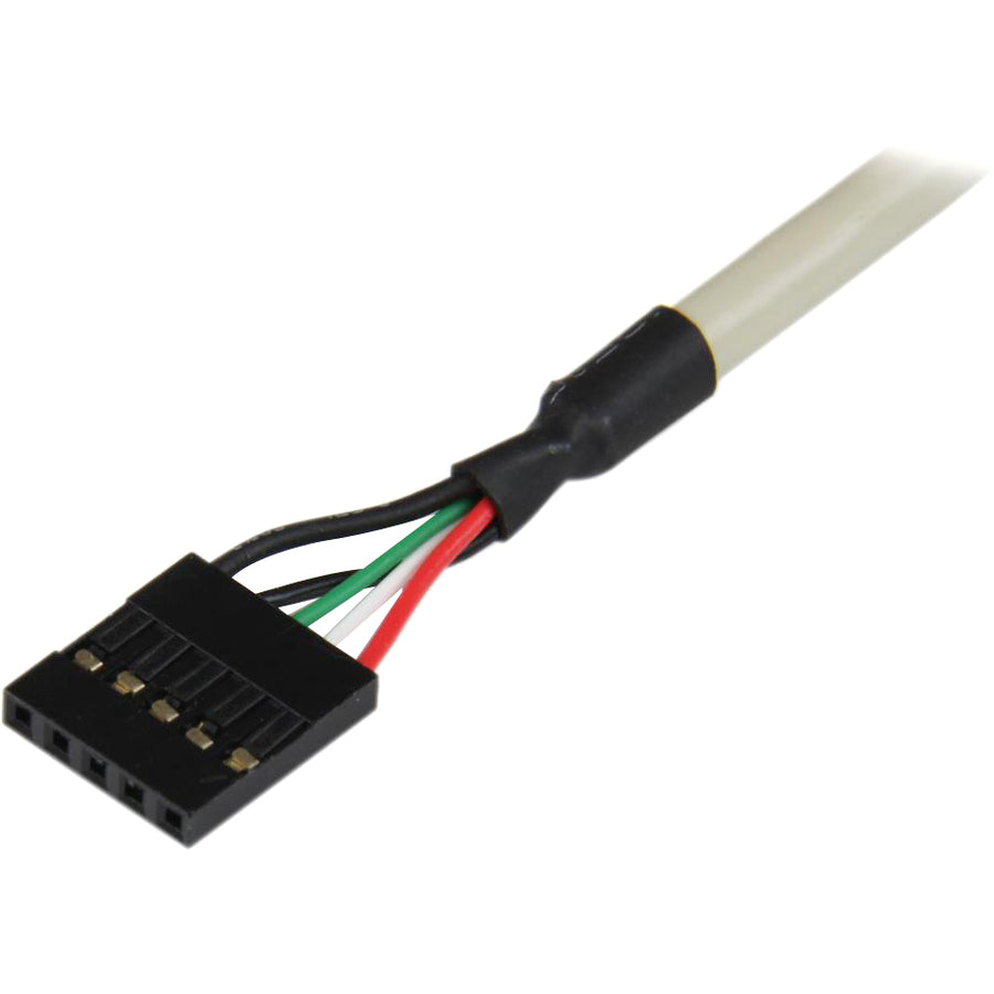 Adaptateur de plaque d'emplacement USB A femelle à 2 ports StarTech.com USBPLATE