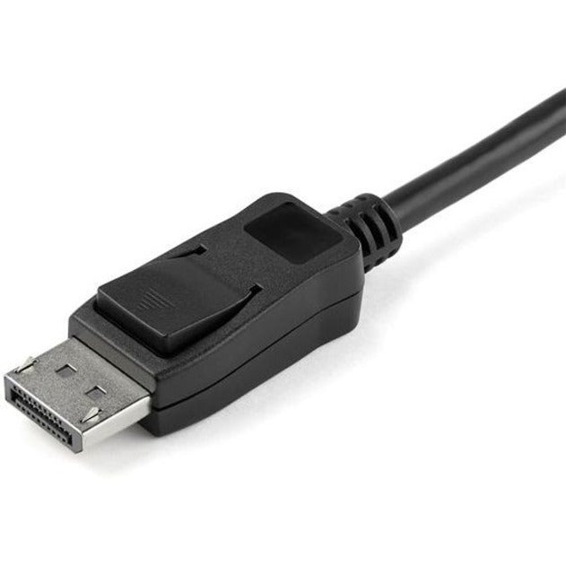 StarTech.com Câble HDMI vers DisplayPort 4K 30 Hz de 2 m - Câble adaptateur HDMI 1.4 vers DP 1.2 actif avec audio - Convertisseur vidéo alimenté par USB HD2DPMM6