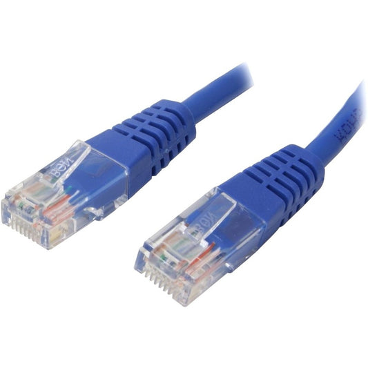 Câble patch UTP Cat5e moulé bleu StarTech.com de 30 cm M45PATCH1BL
