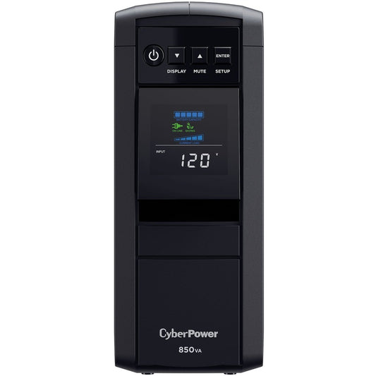 Systèmes d'onduleurs CyberPower CP850PFCLCD PFC Sinewave - Capacité : 850 VA/510 W CP850PFCLCD