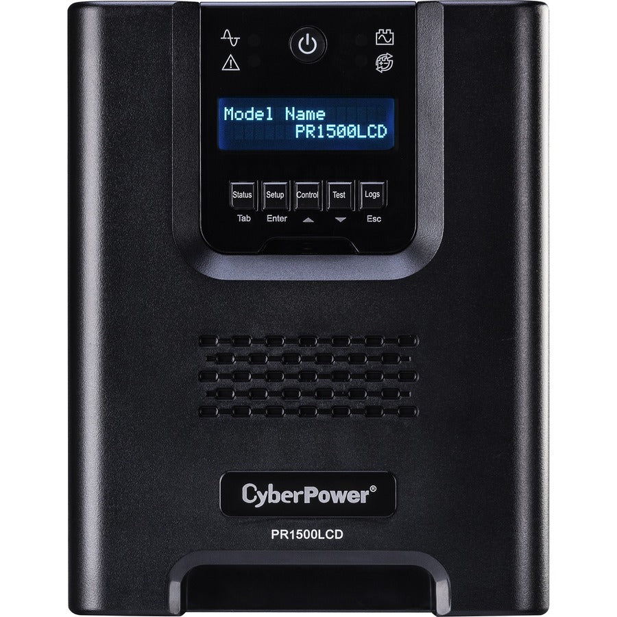 Onduleur LCD mini-tour à onde sinusoïdale pure 1 500 VA CyberPower Smart App Sinewave PR1500LCD