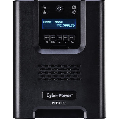 Onduleur LCD mini-tour à onde sinusoïdale pure 1 500 VA CyberPower Smart App Sinewave PR1500LCD