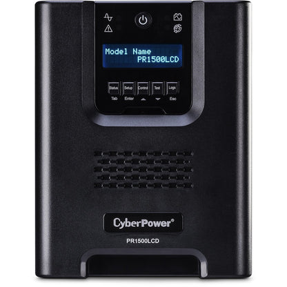 Onduleur LCD mini-tour à onde sinusoïdale pure 1 500 VA CyberPower Smart App Sinewave PR1500LCD