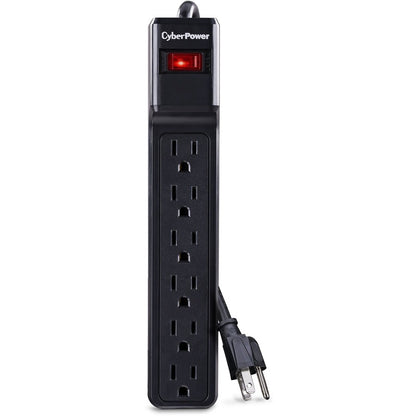 Parasurtenseur CyberPower CSB604 Essential à 6 prises avec 900 joules et cordon de 4 pieds - Boîtes marron unies CSB604