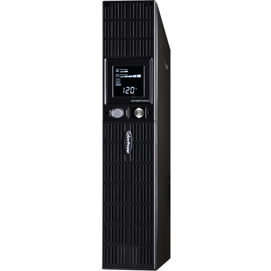 Système d'onduleur à onde sinusoïdale PFC CyberPower OR1500PFCRT2U 1500 VA 900 W Rack/Tour Compatible PFC Onde sinusoïdale pure OR1500PFCRT2U
