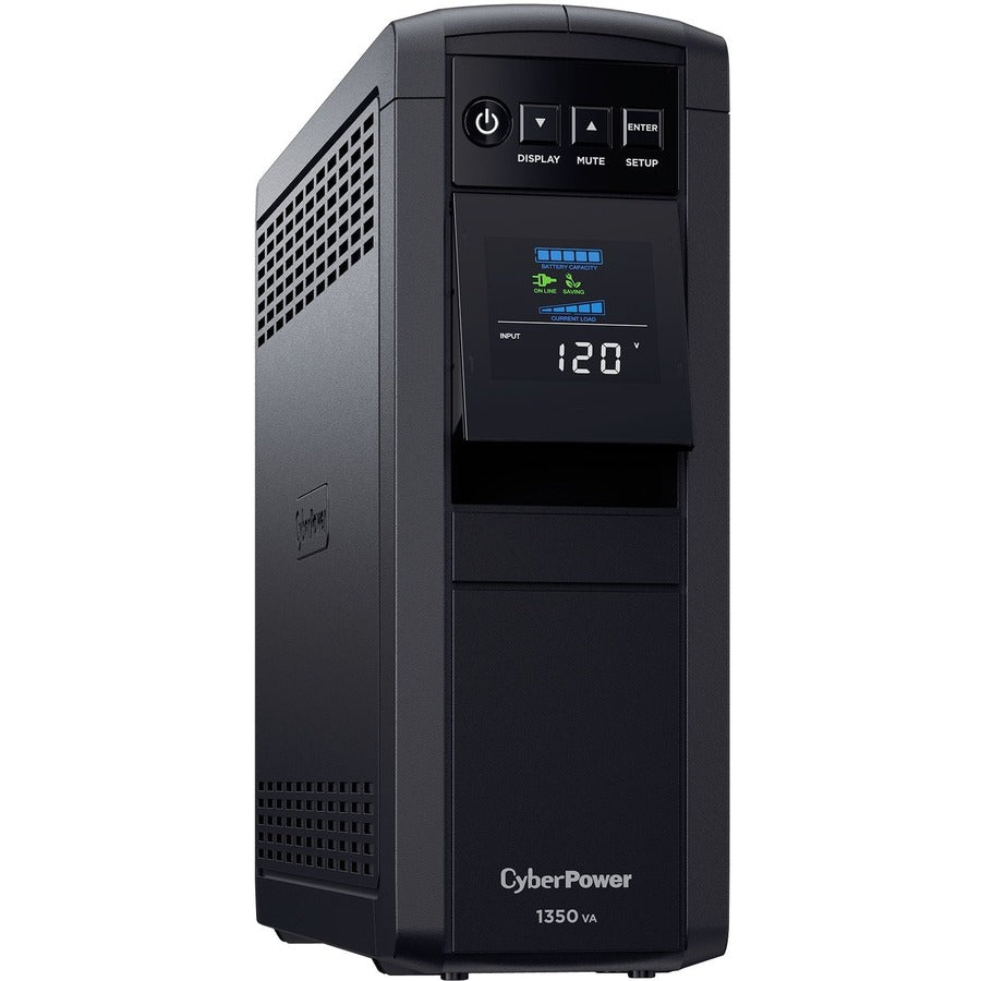 Systèmes d'onduleurs CyberPower CP1350PFCLCD PFC Sinewave - Capacité : 1350 VA / 880 W CP1350PFCLCD