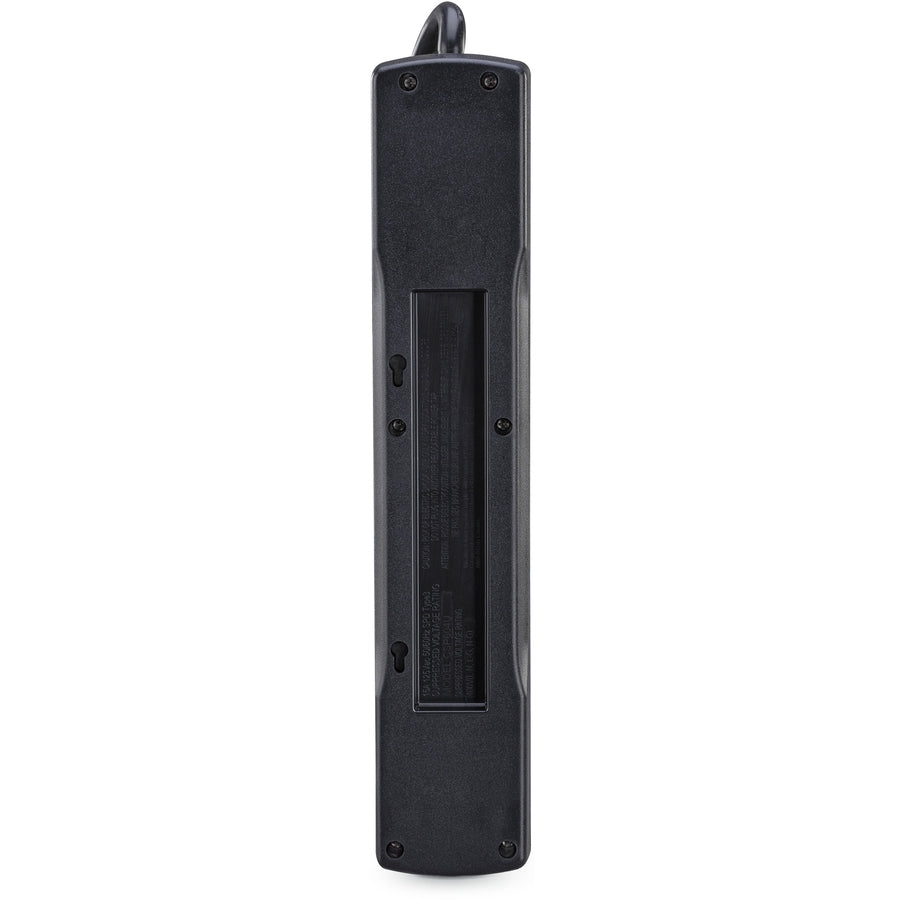 Parasurtenseur professionnel CyberPower CSP604U à 6 prises avec 1 200 J, 2 USB à 2,4 A et cordon de 4 pi - Boîtes marron unies CSP604U