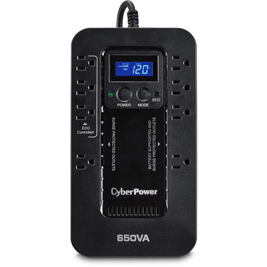 Systèmes d'onduleurs écologiques CyberPower EC650LCD EC650LCD